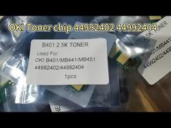 Chip Printer 2.5K Asli 44992407 Kompatibel dengan OKI Data B401 B401D B401DN MB441 Seri MB451