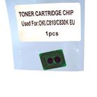 Chip Kartrid Toner untuk Oki C810 C830 Mc851cdtn (44059105 44059106 44059107 44059108)