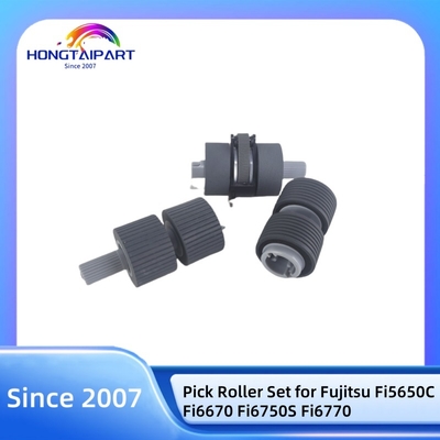Beli Roller Penjemput Set PA03338-K011 PA03576-K010 CON-3576-500K CON-3576-012A untuk Fujitsu Fi5650C Fi6670 Fi6750S Fi6770 Kit Konsumsi Asli pembuatan online