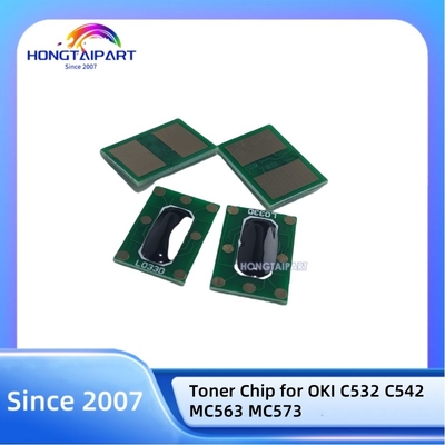 Beli Toner Chip 46490608 46490607 46490605 46490606 untuk OKI C532 C542 MC563 MC573 Kompatibel pembuatan online