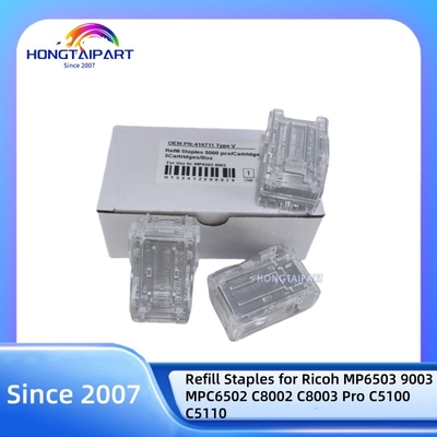 Beli Staples isi ulang 416711 Tipe V untuk Ricoh MP6503 9003 MPC6502 C8002 C8003 Pro C5100 C5110 Staple yang kompatibel pembuatan online