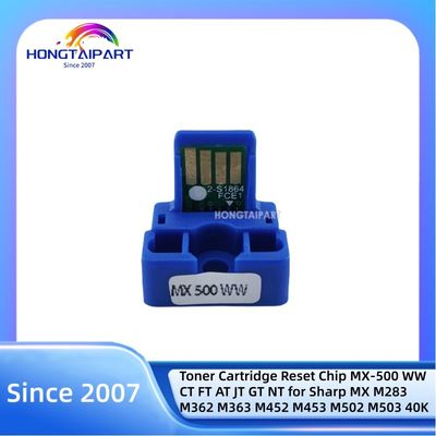 Beli Original Toner Cartridge Reset Chip MX-500 WW CT FT AT JT GT NT untuk Sharp MX M283 M362 M363 M452 M453 M502 M503 40K pembuatan online