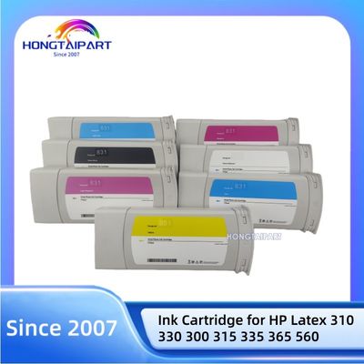 Beli 775ML Empty Ink Cartridge Compatible with HP Latex 310 330 300 315 335 365 560 Models 831C CZ694A-PK CZ695A-C CZ696A-M CZ697A-Y CZ698A-LC CZ699A-LM CZ706A-OP pembuatan online