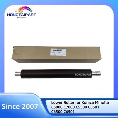 Beli Roller bawah A03U720300 untuk Konica Minolta C6000 C7000 C5500 C5501 C6500 C6501 suku cadang Roller panas Fuser Roller HONGTAIPART pembuatan online