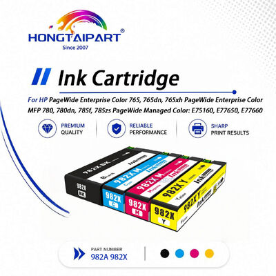 membeli Kartrid Tinta Printer Warna HP PageWide Enterprise & Managed 982A 982X pembuatan online