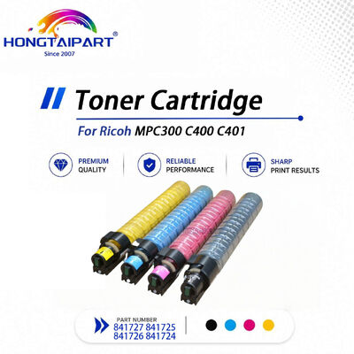 membeli Kartrid Toner Kompatibel 841724-841727 untuk Ricoh MP C300 MP C400 MP C401 pembuatan online