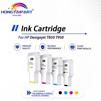 Beli Kartrid Tinta HP 738 300Ml untuk Designjet T850 T950 498P6A 676M6A 676M7A 676M8A pembuatan online