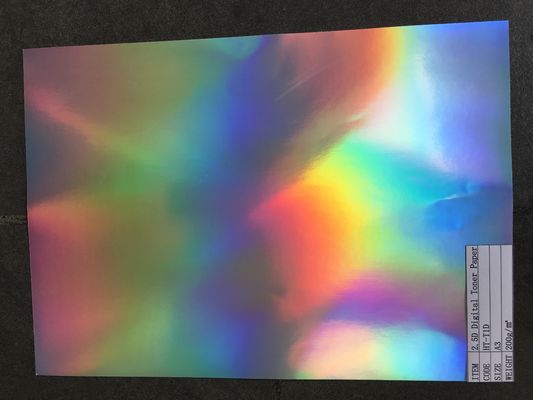 2.5D Digital Toner Paper Shining Paper Iklan Bingkai Kertas Pameran
