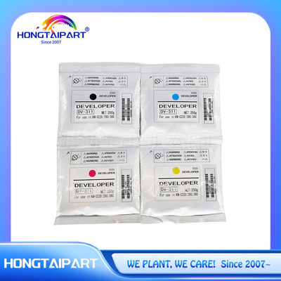 A1UC500 A303500 A1UC550 Developer powder untuk Konica Minolta C215 C220 C221 C281 C2158 C280 C360 DV-116 DV-411 DV-311