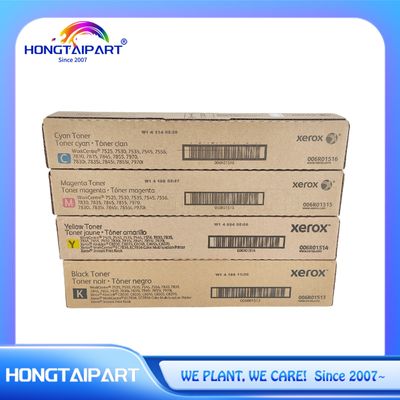 Toner 006R01513 006R01514 006R01515 006R01516 Untuk Xerox WorkCentre 7525 7530 7500 7535 7545 7556 7800 7830 7835 7845 7855 7900 7970 EC7836 7856 Asli HONGTAIPART