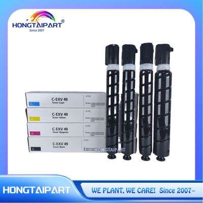 Toner Cartridge-1Set C-EXV 49 NPG-67 GPR-53 Hitam Cyan Magenta Kuning Untuk Canon IR Advance C3320 C3325i C3525i C3320i C3520i C3330i C3530i Bagian Salin HONGTAIPART