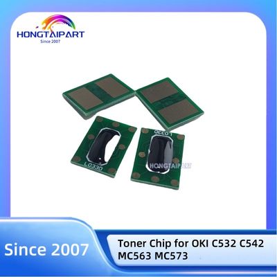 Toner Chip 46490608 46490607 46490605 46490606 untuk OKI C532 C542 MC563 MC573 Kompatibel