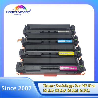 Toner Cartridge W2210A W2211A W2212A W2213A 207A untuk Suku Cadang Printer HP Pro M255 M256 M282 M283 Color LaserJet