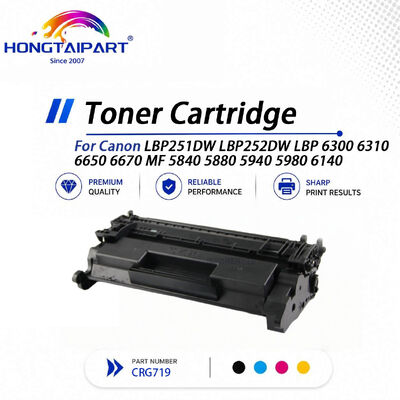 Kartrid Toner CRG719 untuk Canon LBP251DW LBP252DW LBP6300 MF5840 MF5940