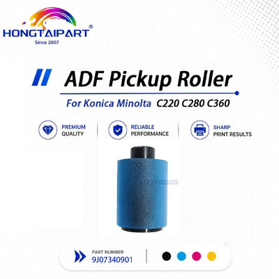 Konica Minolta C220 C280 C360 ADF Pickup Roller Tahan Aus Bagian Pengumpanan Halus No.9J07340901