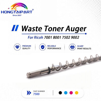 Anti-Blockage Drum Frame Long Waste Toner Auger For Ricoh 7001 8001 7502 9002 Copier Parts
