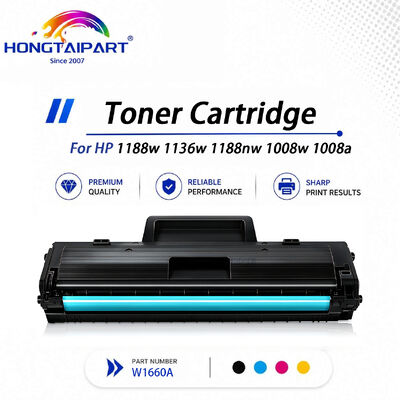 Hapus Teks Kompatibilitas Tinggi Kartrid Toner HP W1660A Untuk Printer 1188w 1136w 1188nw 1008w 1008a