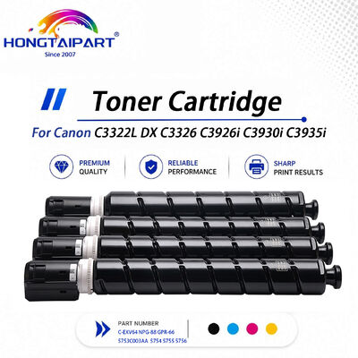 Kartrid Toner Warna Cerah C-EXV64 NPG-88 GPR-66 untuk Canon C3322L DX C3326 C3926i C3930i C3935i