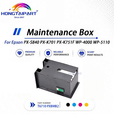 Kotak Perawatan Stabil T6710 PXBMB2 untuk Printer Epson PX-S840 PX-K701 PX-K751F WP-4000 WP-5110