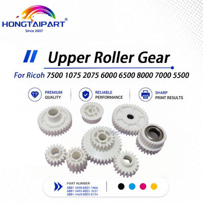 Roda Gigi Roller Atas Stabil AB01-1490 AB01-1466 AB01-1491 AB01-7617 AB01-1469 AB03-0734 Untuk Mesin Fotokopi Ricoh 7500 1075 2075 6000 6500 8000 7000 5500